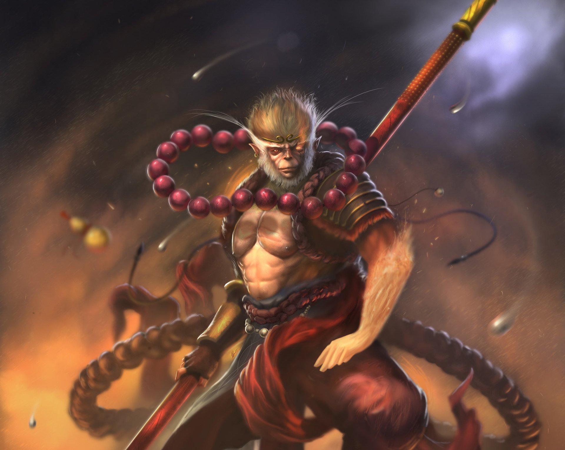 Fantasy Sun Wukong Hd Wallpaper Background Image 19x1530