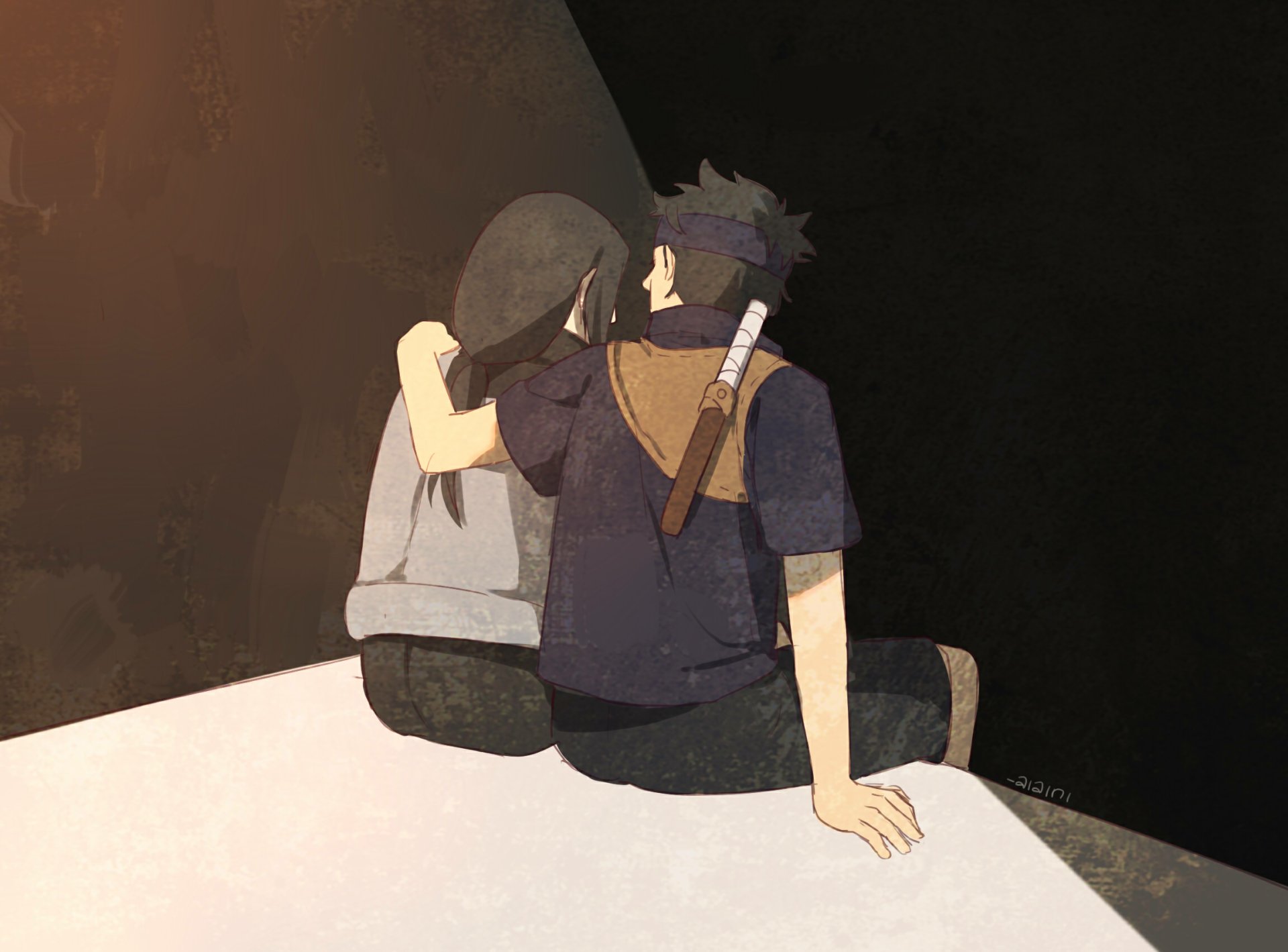 Download Shisui Uchiha Itachi Uchiha Anime Naruto HD Wallpaper by aiaini