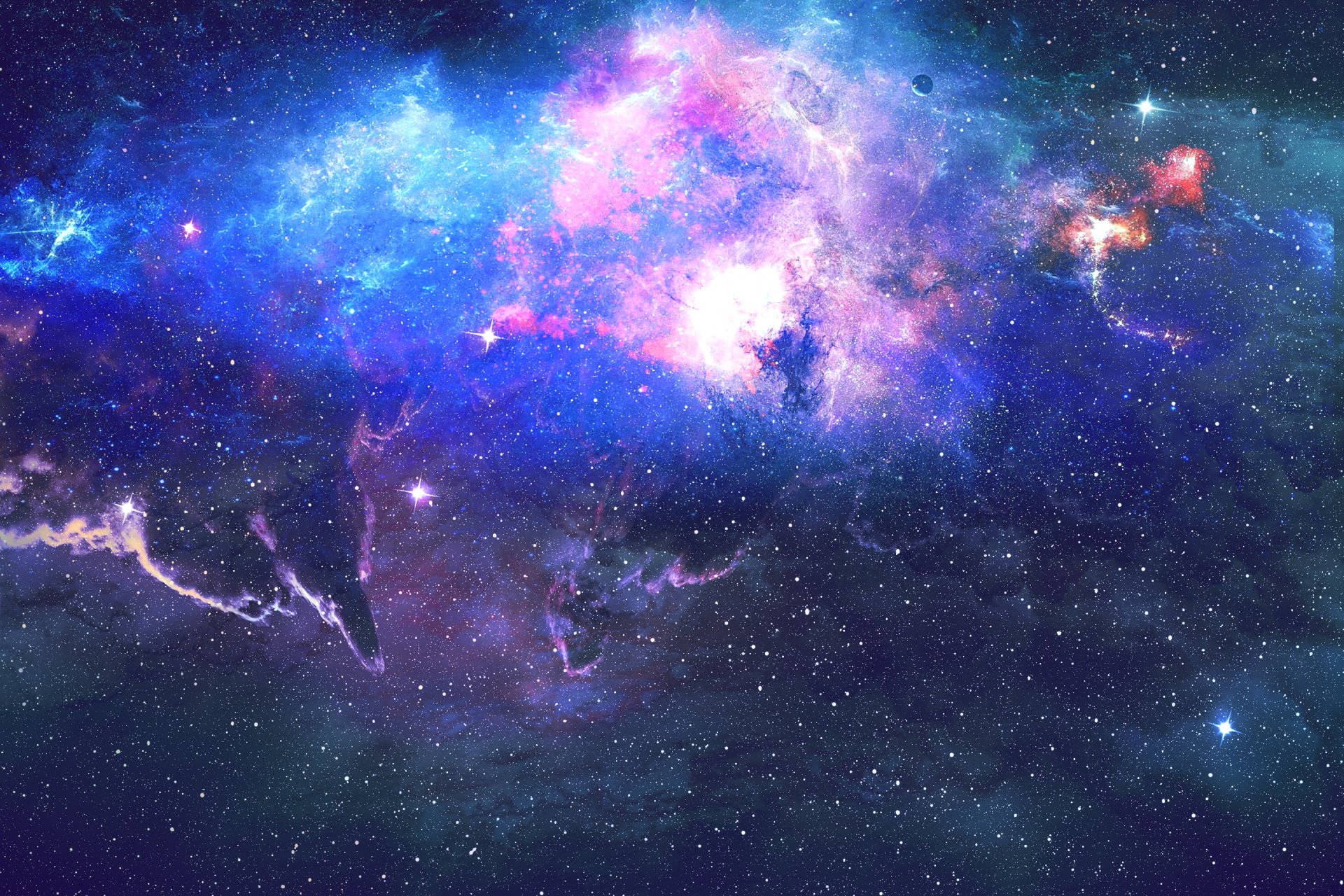 Sci Fi Nebula HD Wallpaper