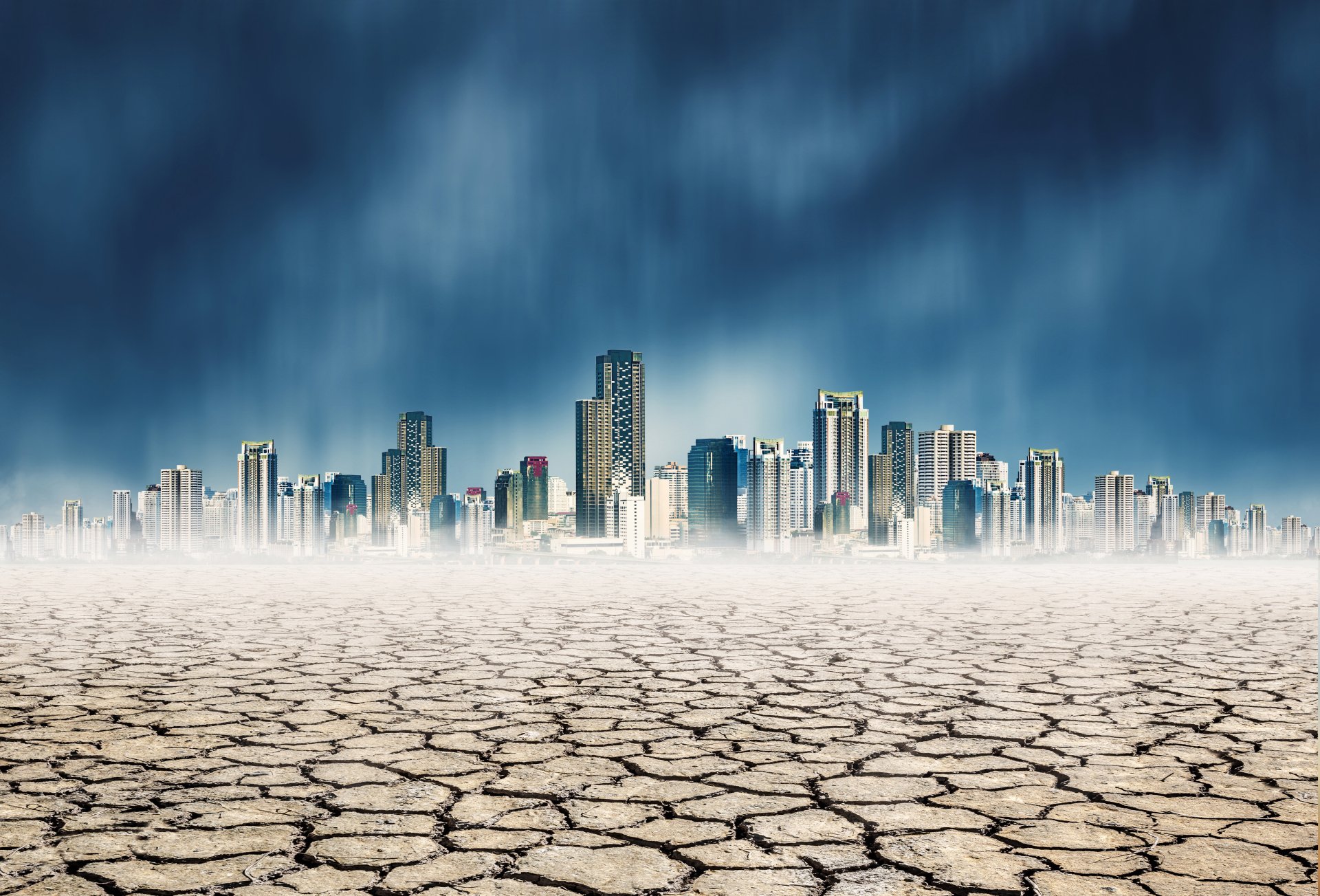 Download Manipulation Artistic City 4k Ultra HD Wallpaper