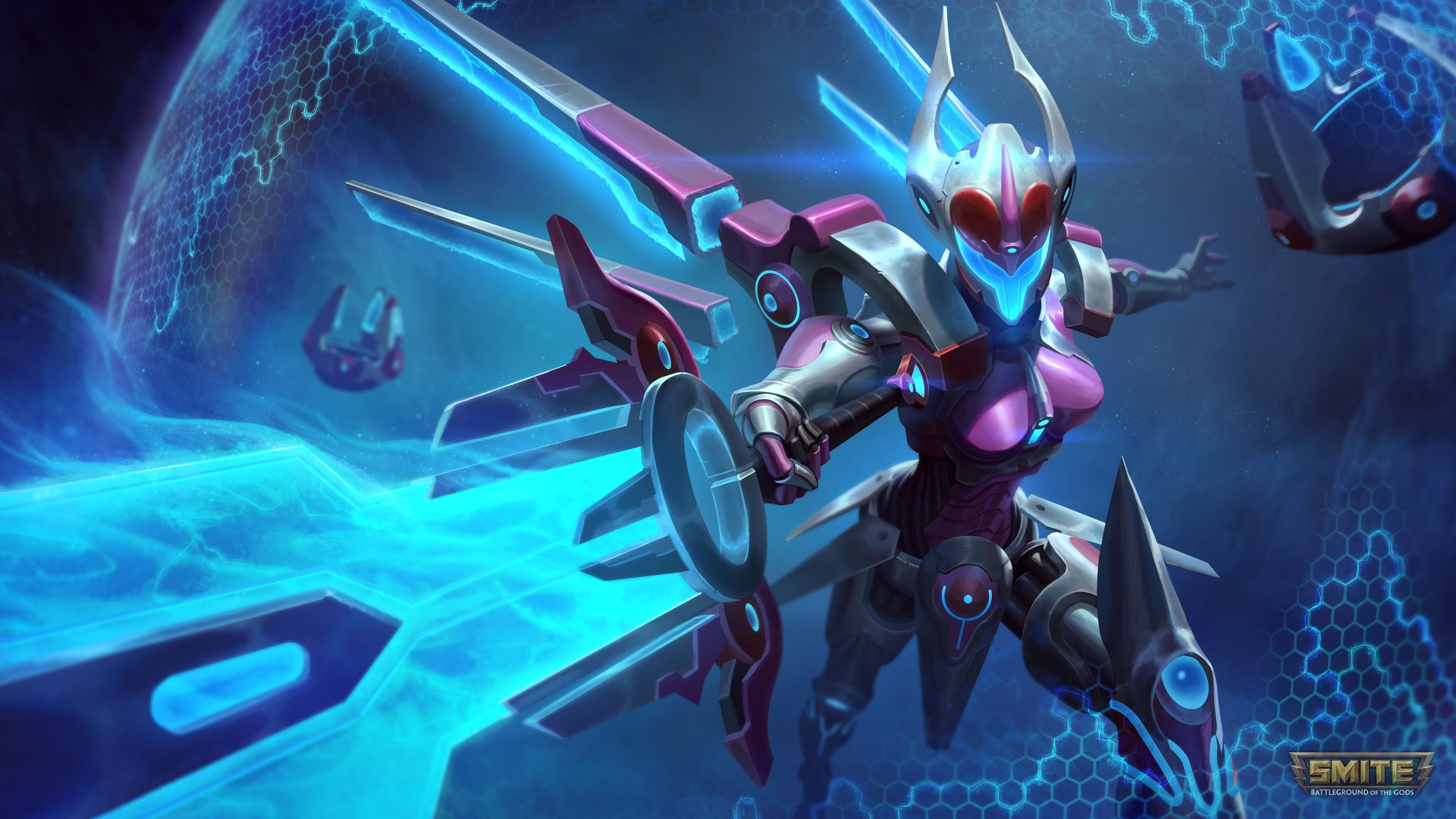 Download Nemesis (Smite) Video Game Smite 4k Ultra HD Wallpaper