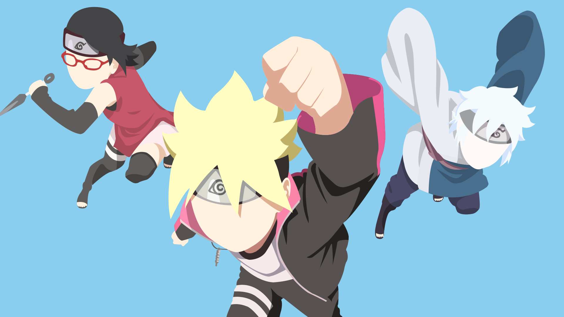 Boruto Mitsuki Sarada Wallpaper Hd 