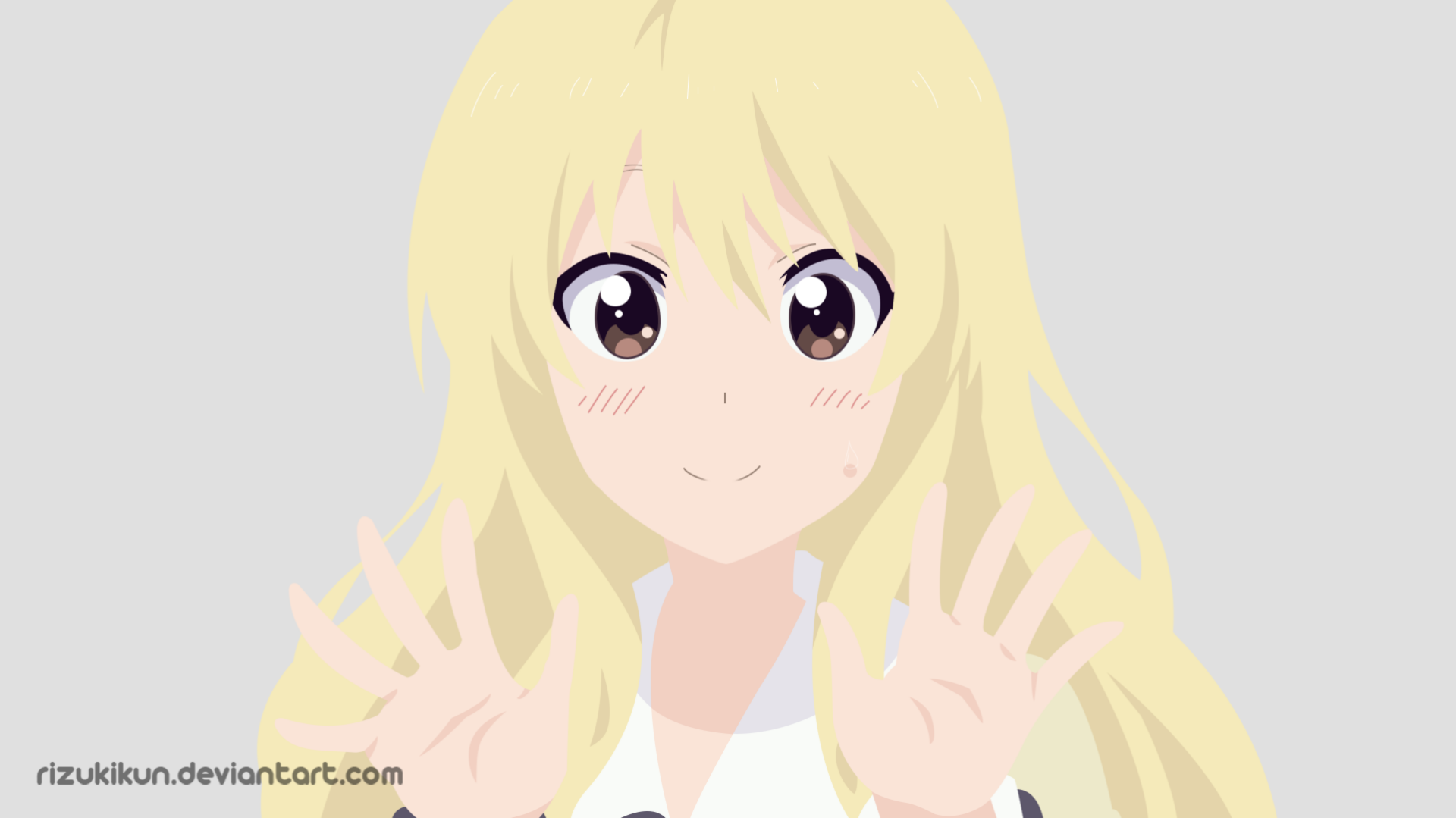 Download Sayaka Sumino Anime Aho Girl HD Wallpaper by rizukikun