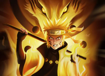 Kurama (Naruto) Naruto Uzumaki Anime Naruto HD Desktop Wallpaper | Background Image