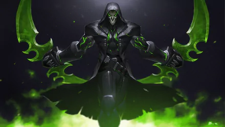 Reaper (Overwatch) video game Overwatch HD Desktop Wallpaper | Background Image