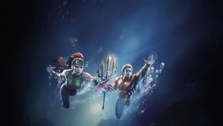 DC Comics Mera (DC Comics) Aquaman Justice League movie Justice League: Throne of Atlantis HD Desktop Wallpaper | Background Image