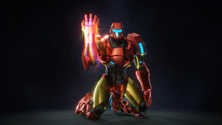 Infinity Gauntlet Comic Iron Man HD Desktop Wallpaper | Background Image