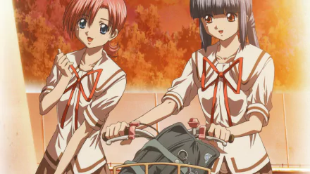 Momo Aikawa Mina Yayoi Anime Tokimeki Memorial Only Love HD Desktop Wallpaper | Background Image