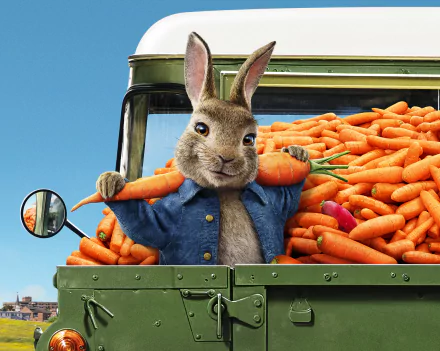 movie Peter Rabbit 2: The Runaway HD Desktop Wallpaper | Background Image