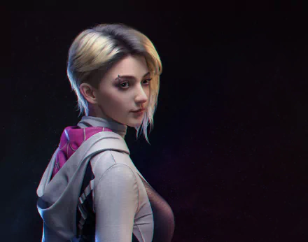 Comic Gwen Stacy HD Desktop Wallpaper | Background Image