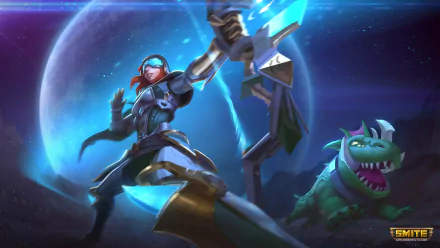 Artemis (Smite) video game Smite HD Desktop Wallpaper | Background Image