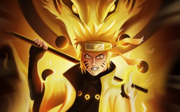 Anime Naruto Naruto Uzumaki Kurama HD Wallpaper | Background Image