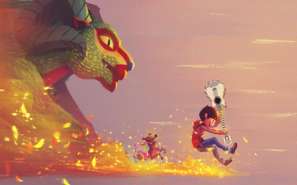 Miguel Rivera Coco (Movie) Dante (Coco) guitar movie Coco HD Desktop Wallpaper | Background Image