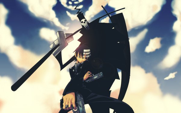 Anime Soul Eater Death the Kid Shinigami Gun HD Wallpaper | Background Image