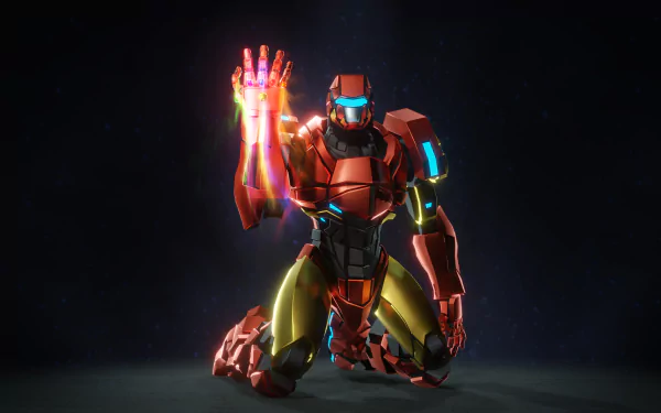 Infinity Gauntlet Comic Iron Man HD Desktop Wallpaper | Background Image