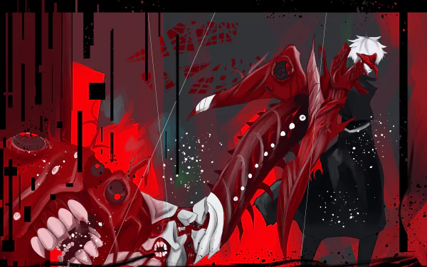 Ken Kaneki Kagune (Tokyo Ghoul) Anime Tokyo Ghoul:re HD Desktop Wallpaper | Background Image