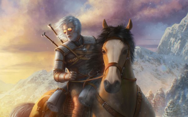 Video Game The Witcher 3: Wild Hunt The Witcher Horse Warrior Geralt of Rivia HD Wallpaper | Background Image