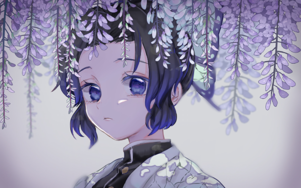 Anime Demon Slayer: Kimetsu no Yaiba Shinobu Kochou HD Wallpaper | Background Image