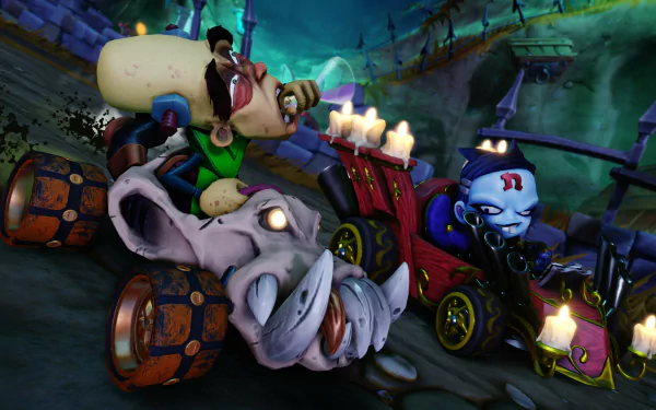 Crash Team Racing Nitro Fueled video game Crash Team Racing HD Desktop Wallpaper | Background Image