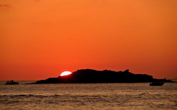 Photography Sunset Algeria Africa Sea Mediterranean Fishing Sky HD Wallpaper | Background Image