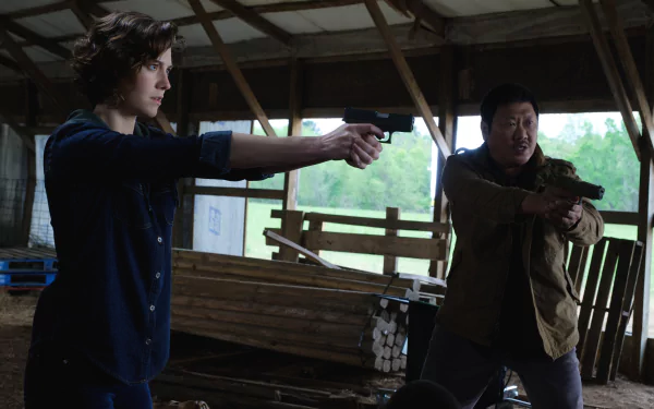 Benedict Wong Mary Elizabeth Winstead movie Gemini Man HD Desktop Wallpaper | Background Image
