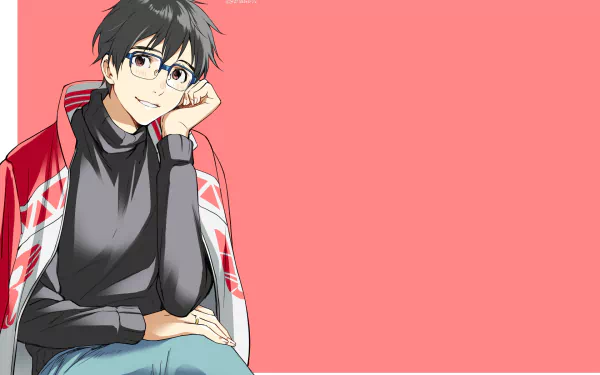 Yuuri Katsuki Anime Yuri!!! on ICE HD Desktop Wallpaper | Background Image
