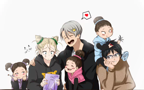 Anime Yuri!!! on ICE HD Desktop Wallpaper | Background Image