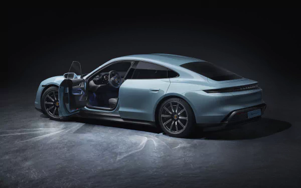 car Porsche Porsche Taycan vehicle Porsche Taycan 4S HD Desktop Wallpaper | Background Image