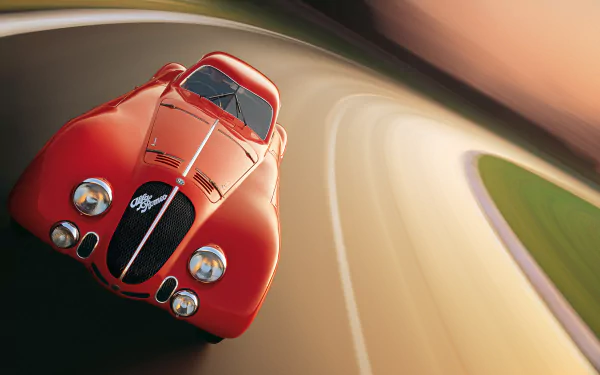Alfa Romeo vehicle Alfa Romeo 8C 2900B Le Mans HD Desktop Wallpaper | Background Image