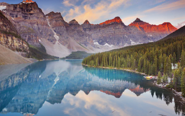nature Moraine Lake HD Desktop Wallpaper | Background Image