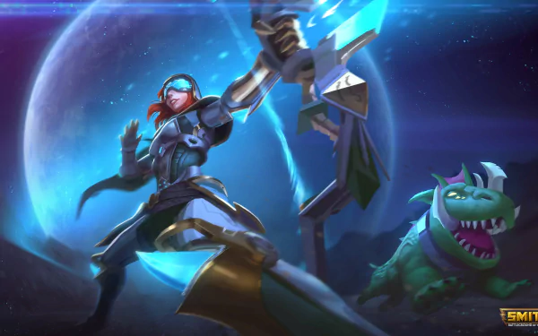 Artemis (Smite) video game Smite HD Desktop Wallpaper | Background Image