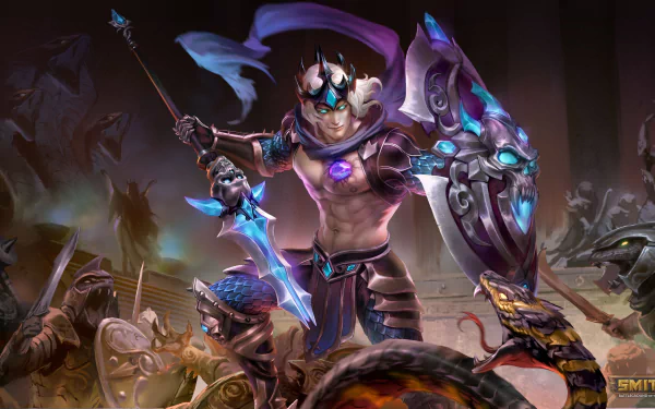 Achilles (Smite) video game Smite HD Desktop Wallpaper | Background Image