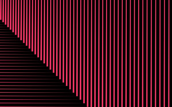 Abstract Pink Lines HD Wallpaper | Background Image