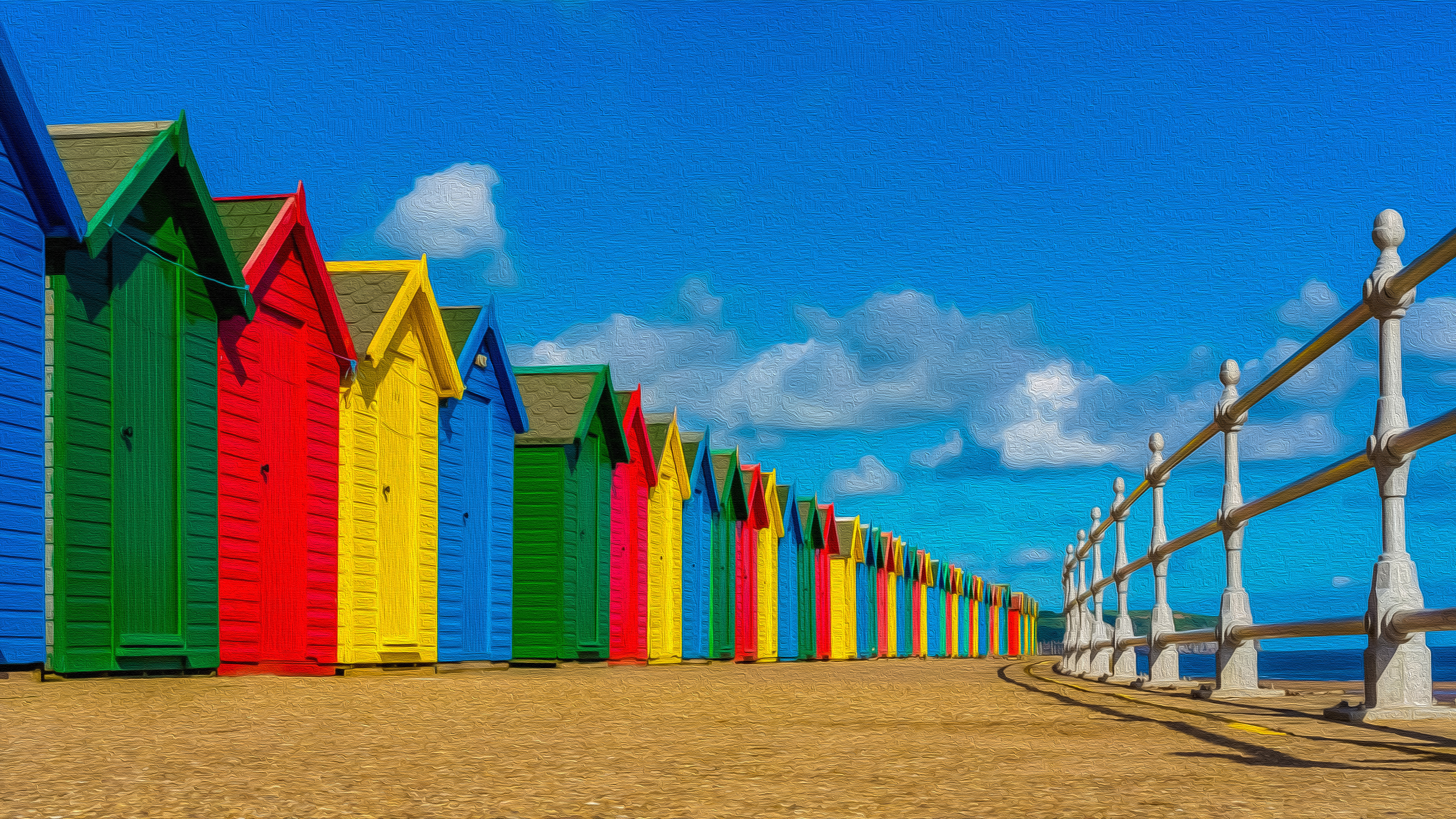 Beach Hut HD Wallpapers and Backgrounds