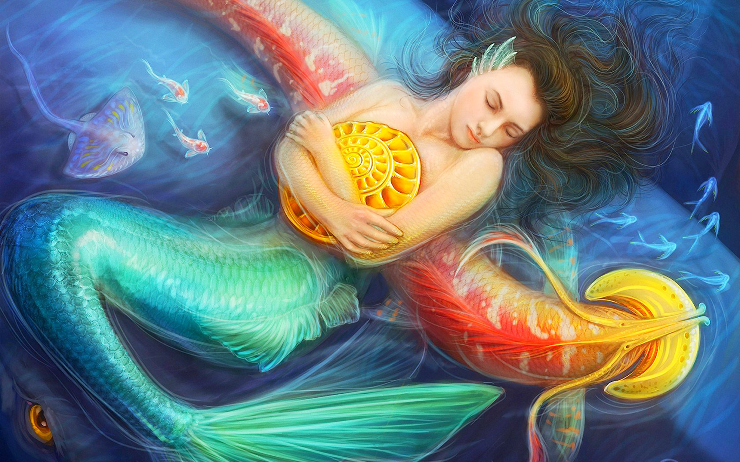 Mermaid in the Ocean by AlsaresNoLynx