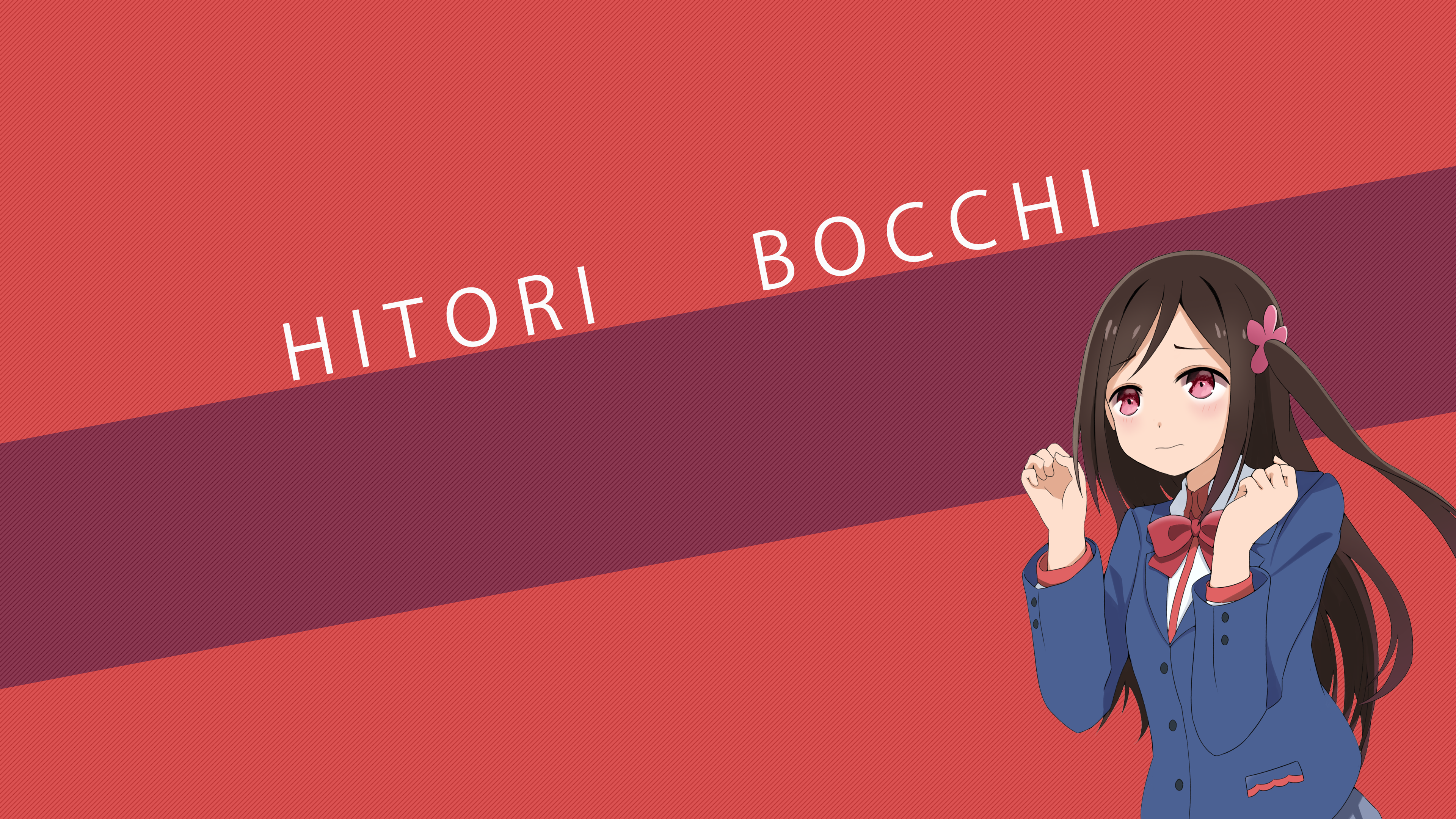 Anime Hitori Bocchi's ○○ Lifestyle HD Wallpaper by 天川ダイソッ