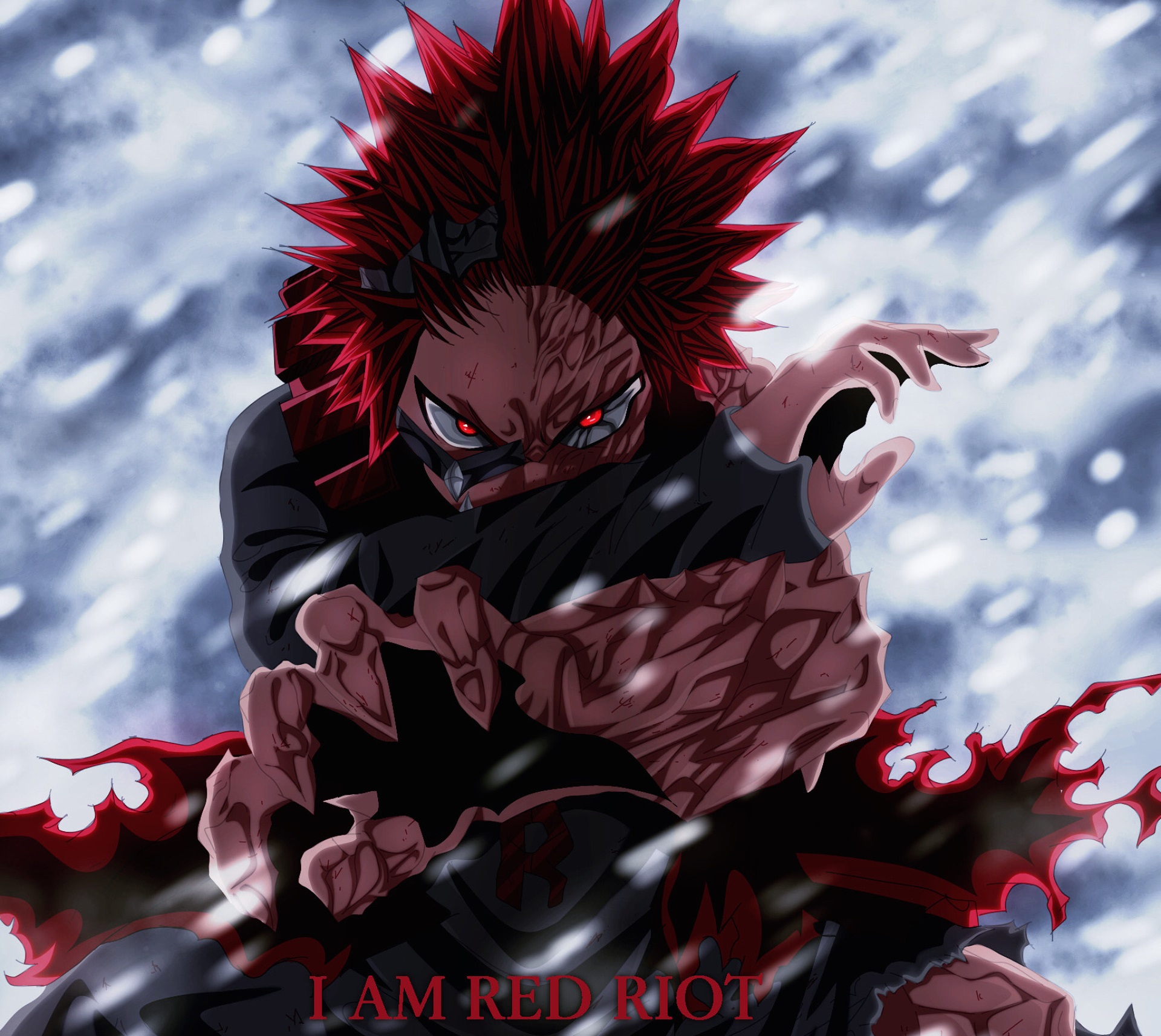 I AM RED RIOT by Escanor54