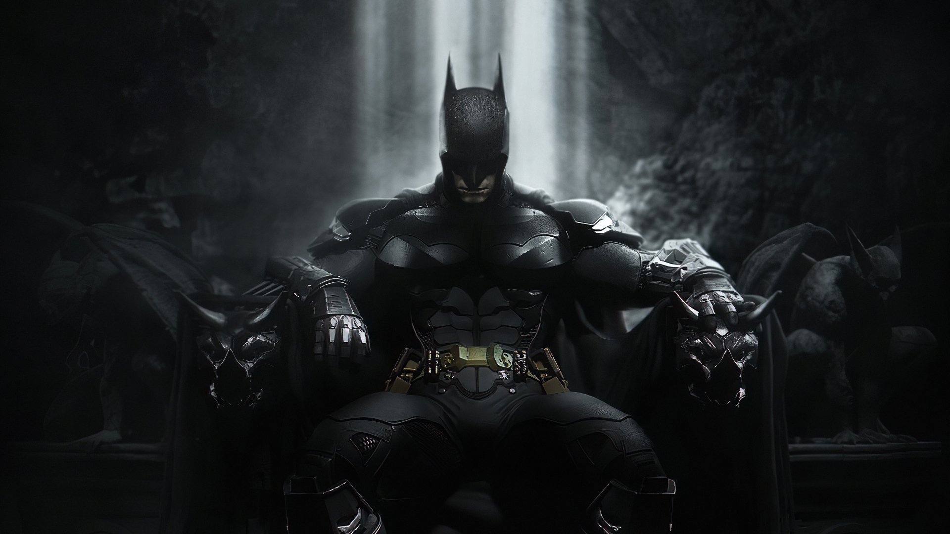 Batman 4K Ultra HD Dark Knight s Throne From DC Comics By MizuriAU 