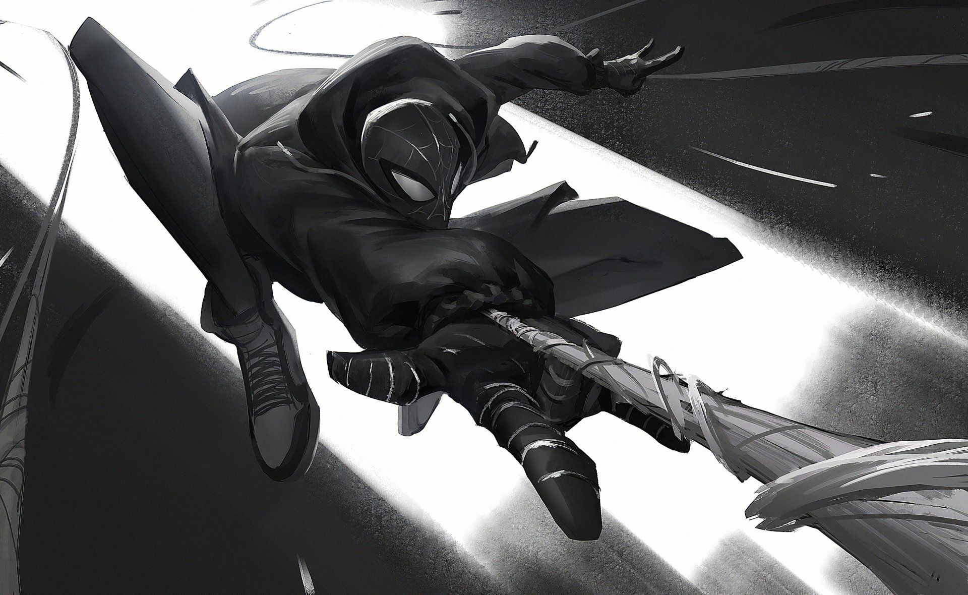 Download Comic Spider Man HD Wallpaper by Qichao Wang