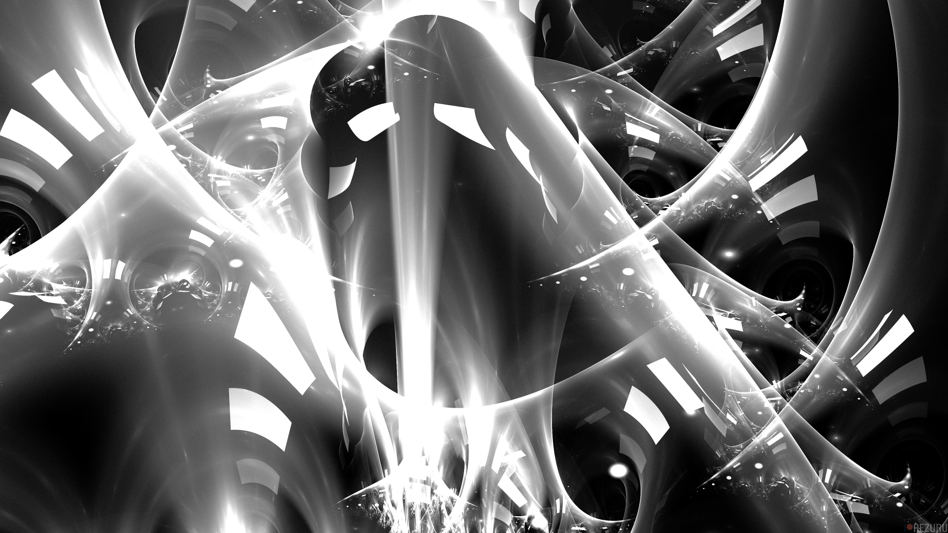 Download Abstract Black & White 4k Ultra HD Wallpaper by Nuyube