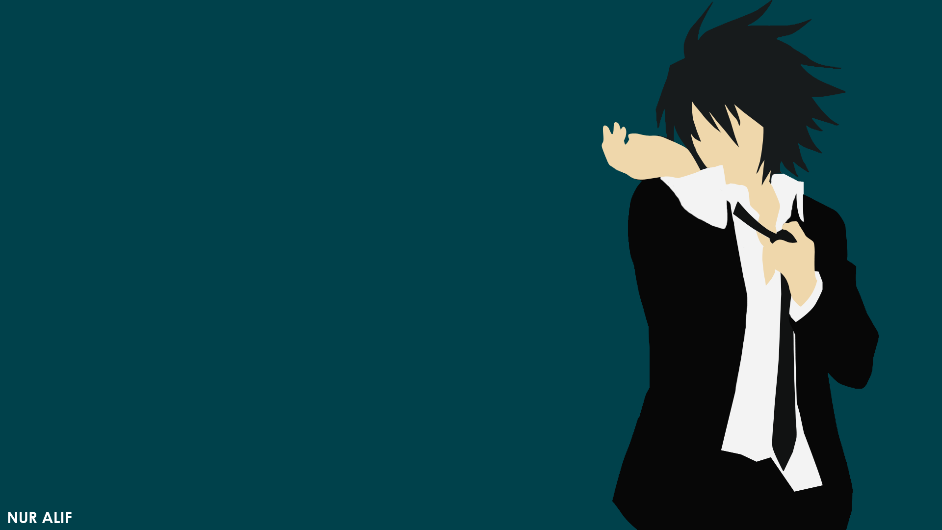 Download L (Death Note) Anime Death Note HD Wallpaper by NurAlifSidoel