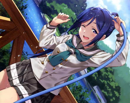 Kanan Matsuura Anime Love Live! Sunshine!! HD Desktop Wallpaper | Background Image