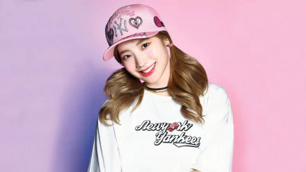 cap brown eyes smile brunette asian Twice (Band) Dahyun (Singer) K-pop music TWICE HD Desktop Wallpaper | Background Image