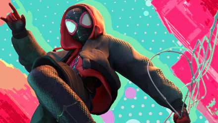 Miles Morales spider man movie Spider-Man: Into The Spider-Verse HD Desktop Wallpaper | Background Image