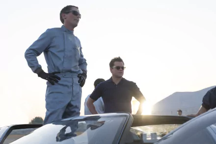  Ford v Ferrari (2019) - Christian Bale &amp; Matt Damon - Original Still