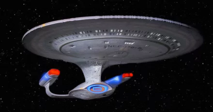 USS Enterprise - Fine Oil on Canvas
