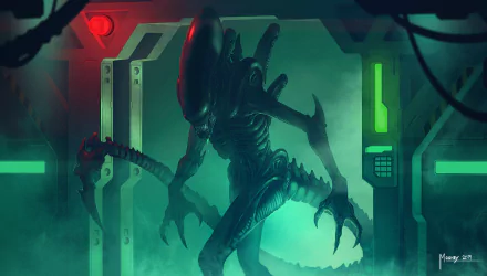 xenomorph Sci Fi alien HD Desktop Wallpaper | Background Image