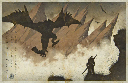 Rathalos (Monster Hunter) video game Monster Hunter: World HD Desktop Wallpaper | Background Image