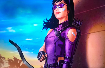 Kate Bishop Comic Hawkeye HD Desktop Wallpaper | Background Image