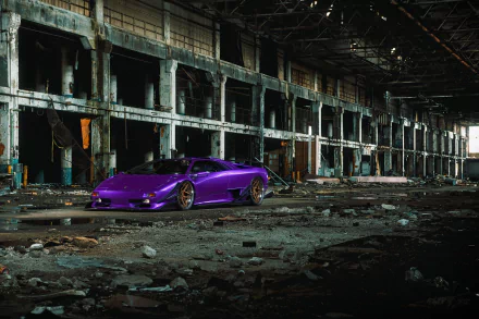 supercar purple car Lamborghini car vehicle Lamborghini Diablo HD Desktop Wallpaper | Background Image